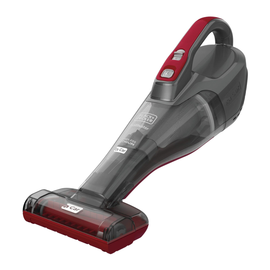 Black Decker HLVB315JA JP JC Dustbuster Cordless Handheld