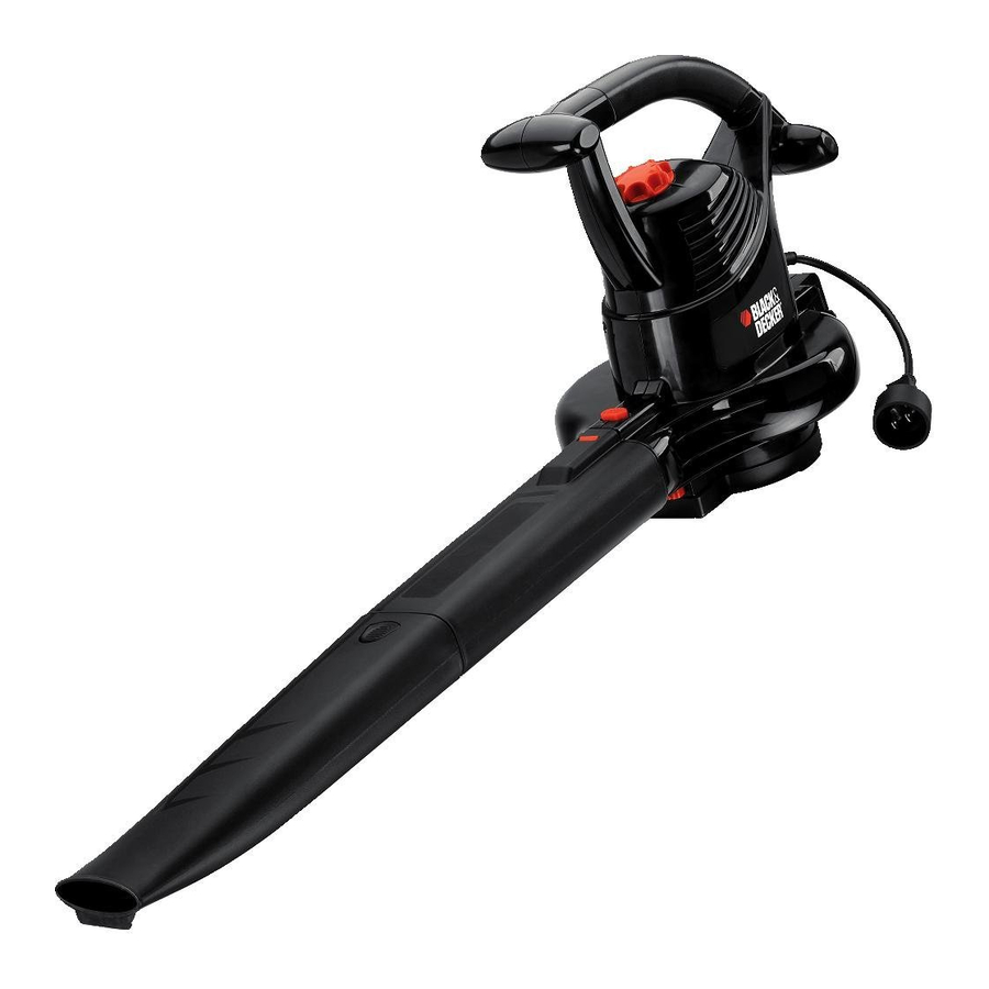 Black Decker BV3100 3 in 1 Leaf Blower Leaf Vacuum Mulcher