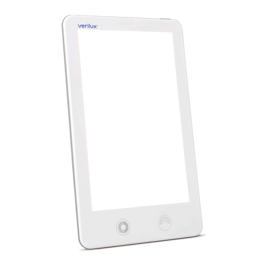 Verilux HappyLight Touch VT32 Light Therapy Lamp Manual ManualsLib