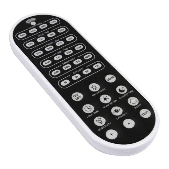 Keystone KTS-MW3-REMOTECONTROL Quick Start Manual