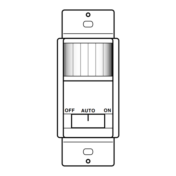 Heath Zenith Motion Sensing 3-Way Wall Switch SL-6107 Owner's Manual