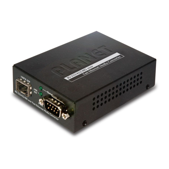 Planet ICS-10X Quick Installation Manual