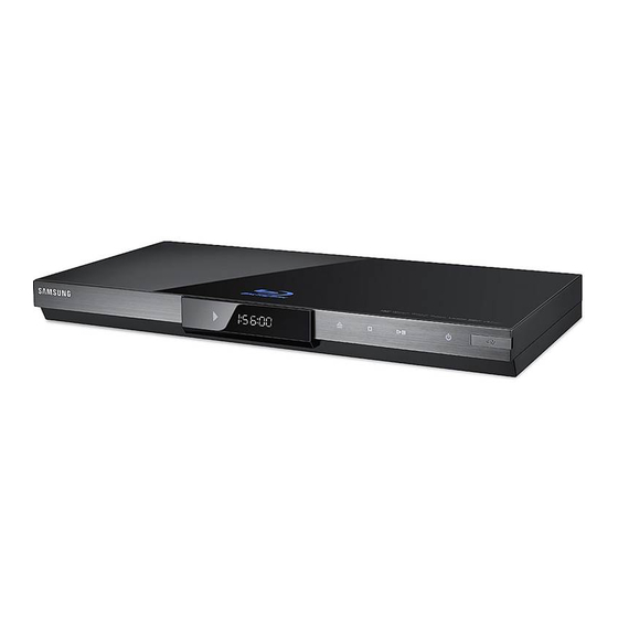 Samsung BD-C6500 User Manual