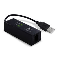 Atlantis Land WebRunner USB V.90/V.92 56K Modem A01-PU3 Quick Start Manual