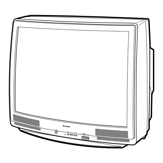 Sharp 27SC26BR Service Manual