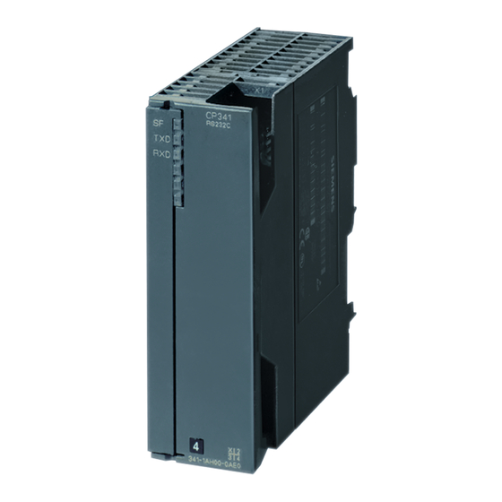Siemens SIMATIC S7 CP441 Programming Manual