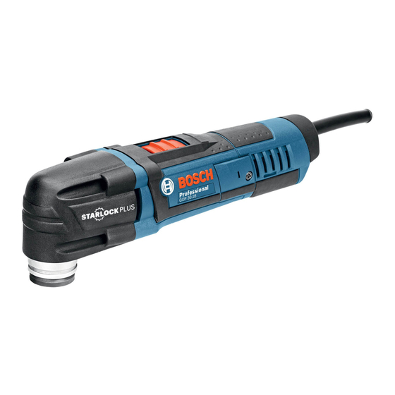 Bosch GOP Professional 30-28 Original Instructions Manual