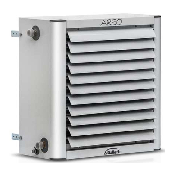 Galletti AERO i Installation, Operation And Maintenance Manual