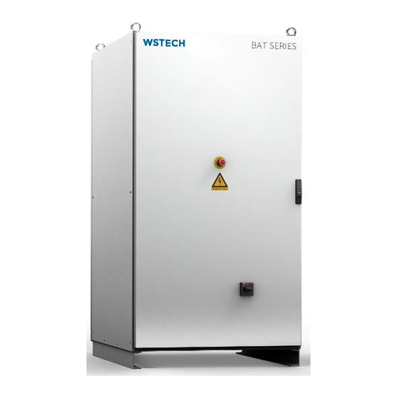 WSTECH BAT 0100-ES-1-400-1 Series Operating Instructions Manual