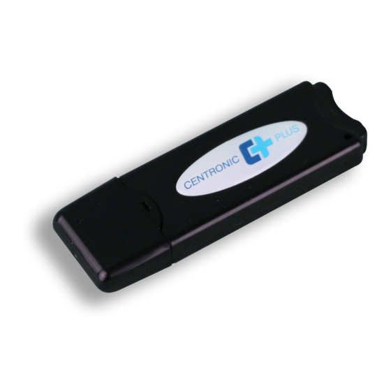 User Manuals: Becker CentronicPLUS Radio Control System