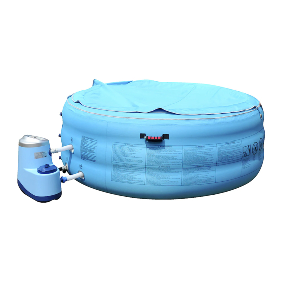 Clas Ohlson 31-4985 Inflatable Hot Tub Manuals