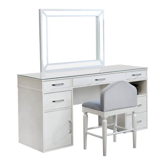 Furniture of America FOA-DK5684 Assembly Instructions Manual