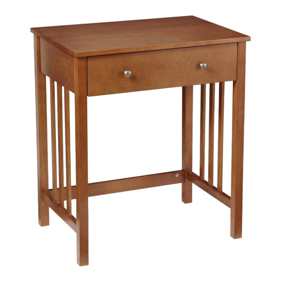 convenience concepts MISSION 09010 Assembly Instructions