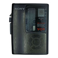 Sony TCM-S67V Service Manual