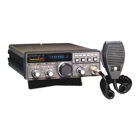 Yaesu FT-480R Instruction Manual