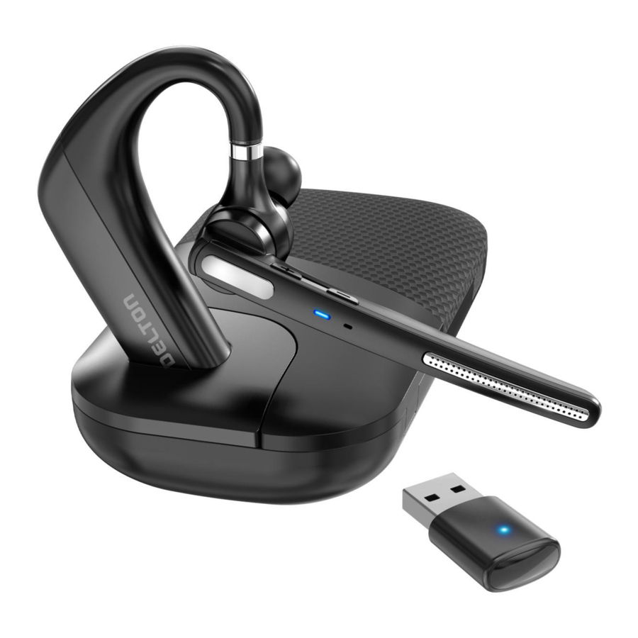 Delton 90x - Wireless Headset Manual | ManualsLib