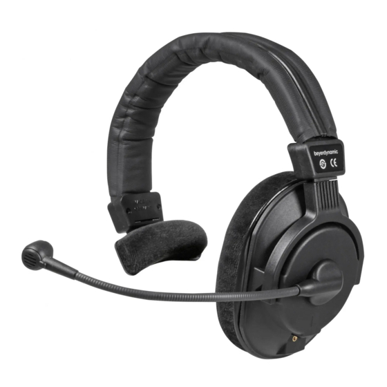 Beyerdynamic DT 287 Specifications