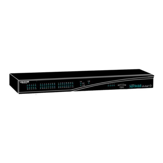 Black Box KV1700A/E User Manual