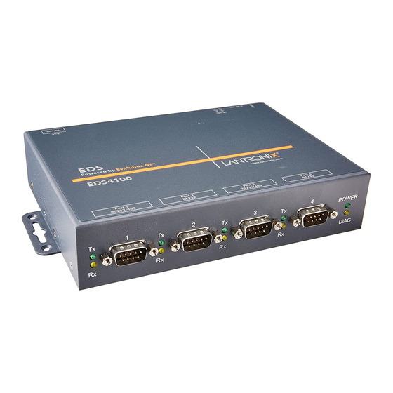 Lantronix EDS4100 Reference Manual