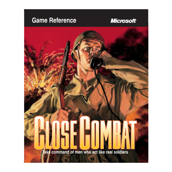 Microsoft Close Combat Reference Manual