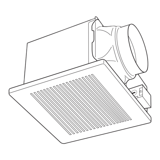 Panasonic fv-20vq3 Installation Instructions Manual