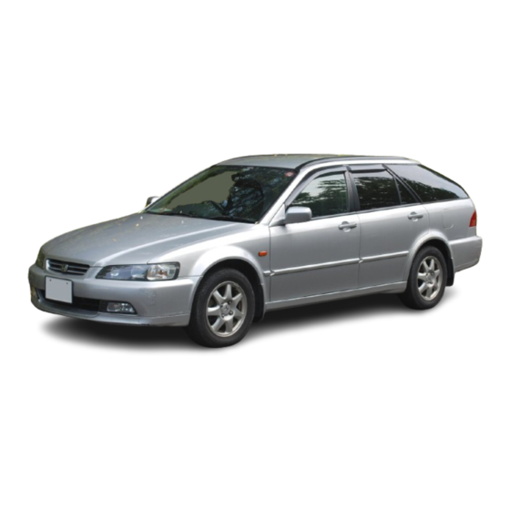 Honda Accord 97 Owner's Manual