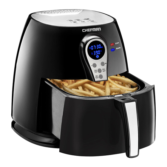 Chefman air fryer instructions sale