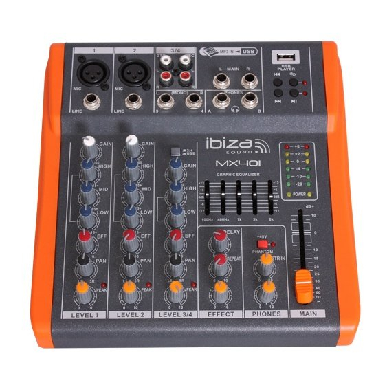 Ibiza sound MX801 Instruction Manual