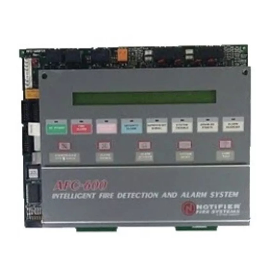 Notifier AFC-600 Installation Manual