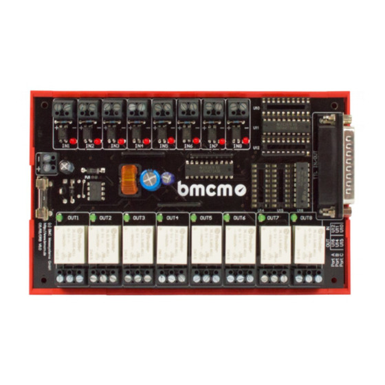 bmcm OR8 Manual