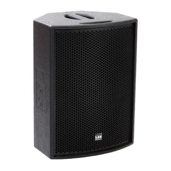 User Manuals: LSS DG300A Self-Powered Speaker System