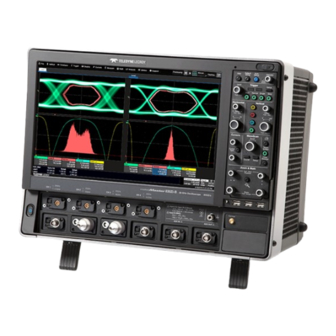 Teledyne Lecroy WaveMaster 8 Zi-B Manuals