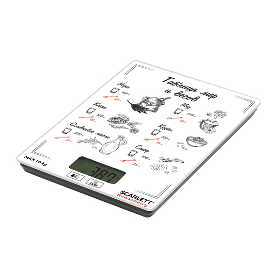Scarlett SC-KS57P95 Instruction Manual