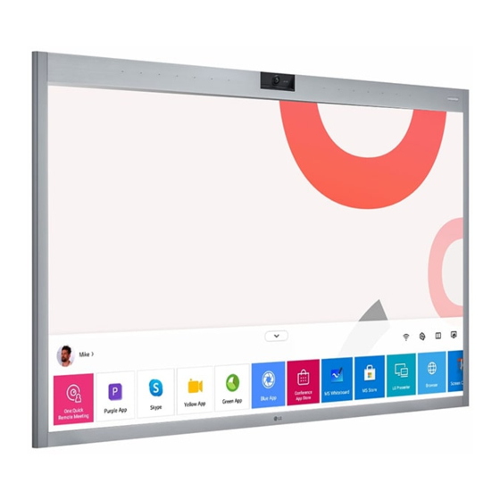 LG 55CT5WJ Installation Manual
