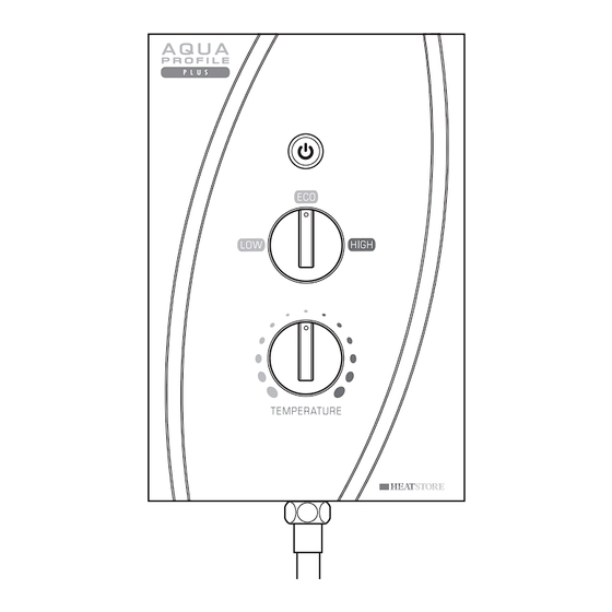 Heatstore AQUA PROFILE PLUS AQP8 Installation Instructions & User Manual