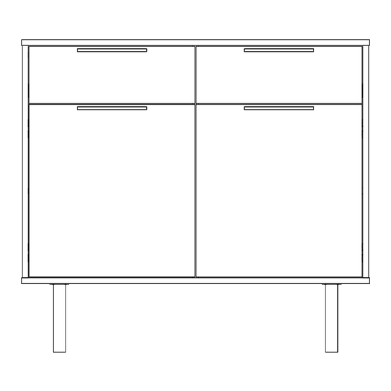 Manhattan Comfort SB-311AMC Assembly Manual