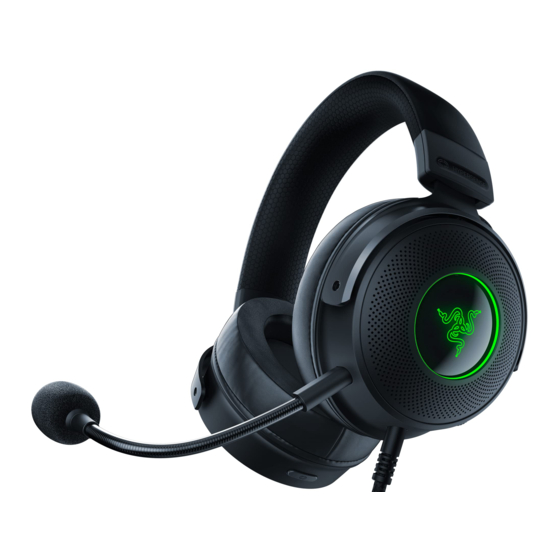Razer Kraken V3 HyperSense Master Manual