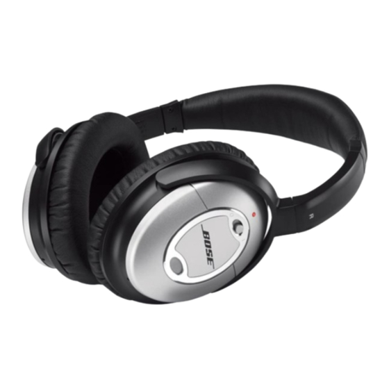 Bose QUIETCOMFORT 2 Owner's Manual