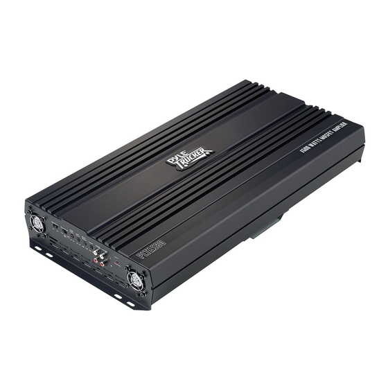 User Manuals: Pyle PLTA180 2 Channel Amplifier