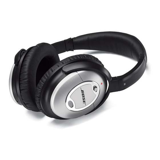 Bose QuietComfort 2 Owner's Manual