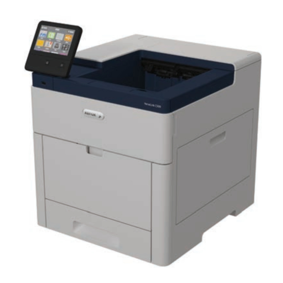 Xerox VersaLink C500 Quick Use Manual