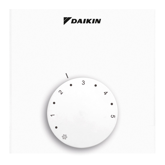 Daikin EKWCTRAN1V3 Quick Start Manual