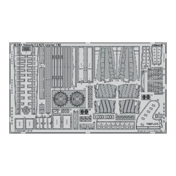 Eduard Tornado F.3 ADV exterior Quick Start Manual