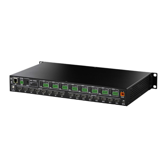 AVPro Edge AC-MX-88X Quick Start Manual