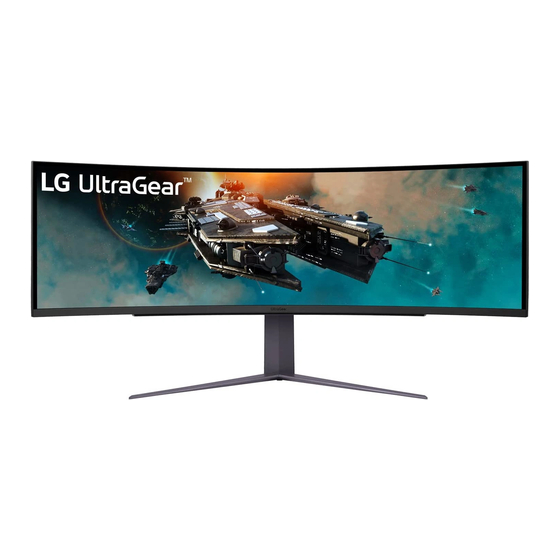 User Manuals: LG UltraGear 49GR85DC Gaming Monitor