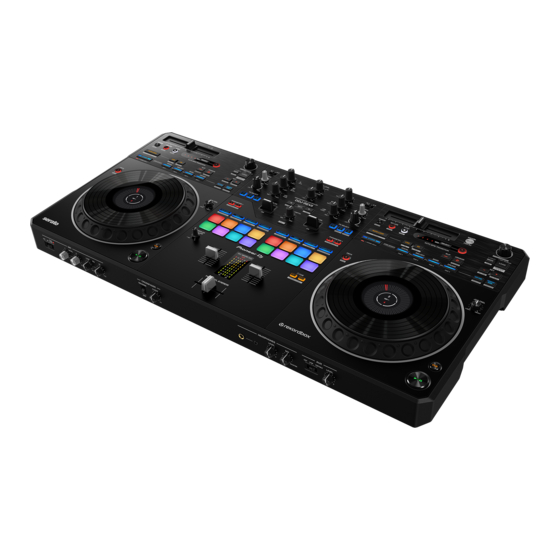 PIONEER DJ Serato DDJ-REV5 Instruction Manual
