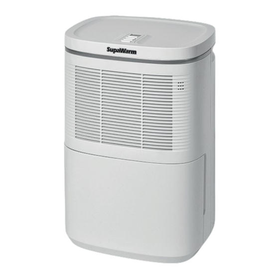 SupaWarm SDHM5 Domestic Dehumidifier Manuals