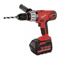 Milwaukee V 28 PD Instructions For Use Manual