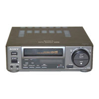 Sony EV-C100 Operating Instructions Manual