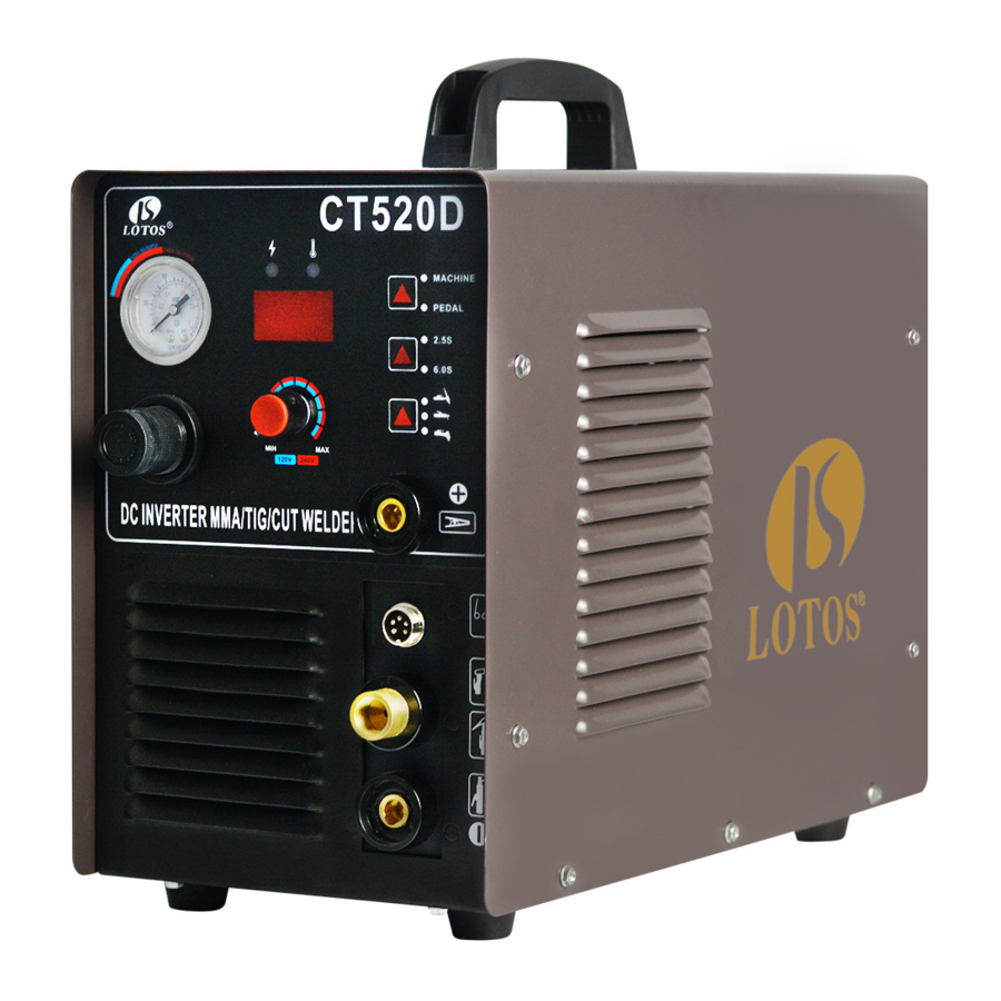 LOTOS CT520D - Plasma Cutter Manual